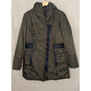 Vintage Susan Graver Womens Classic Outdoors Winter Puffer Coat Size S Cozy